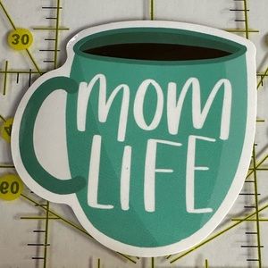 •Brand New• Mom Life Aesthetic Waterproof Sticker